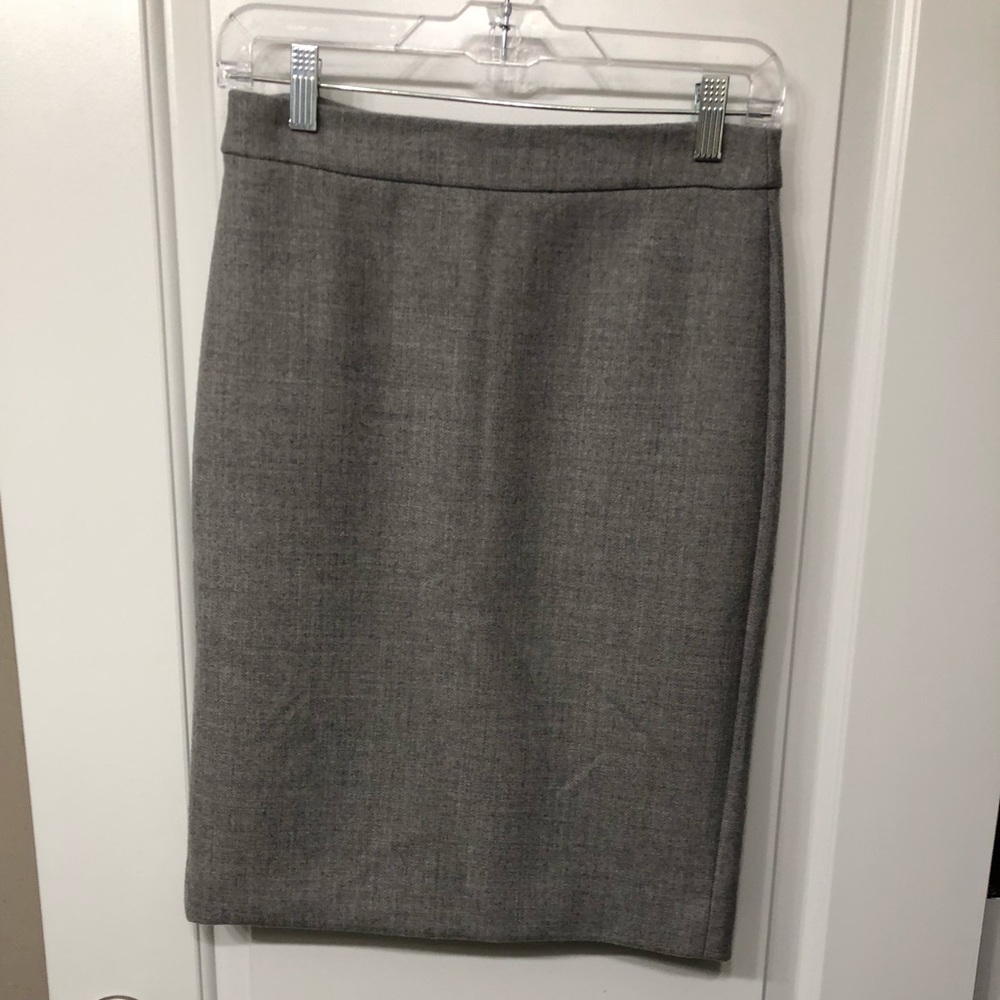 J. Crew Wool Pencil Skirt EUC - 1 gray and 1 black